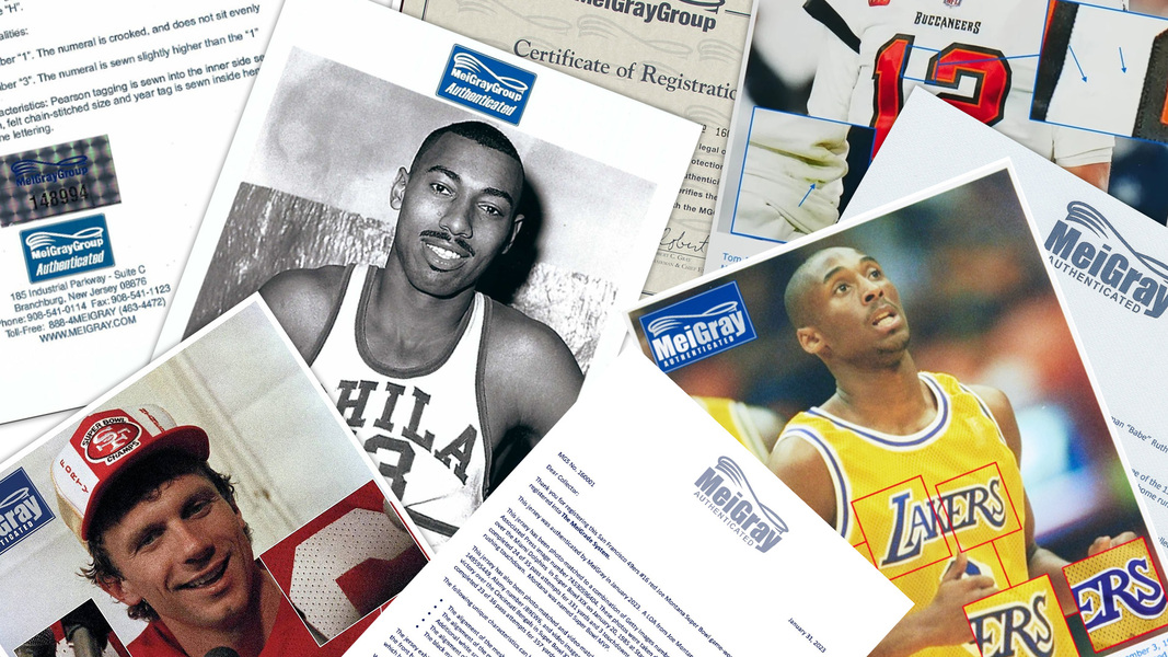 Compilation of MeiGray Letters of Authenticity, Photo LOAs, and COAs.