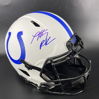 NFL - Colts Anthony Richardson signed Lunar Eclipse Authentic Speed Helmet