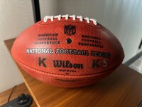 NFC Championship Game Used K-Ball - Eagles vs Commanders 1.26.25