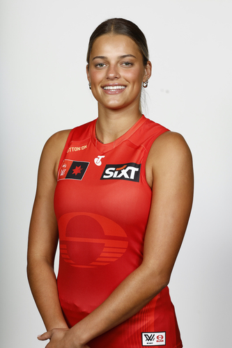 Photo of AFLW 2025 Pink - Annabel Kievit