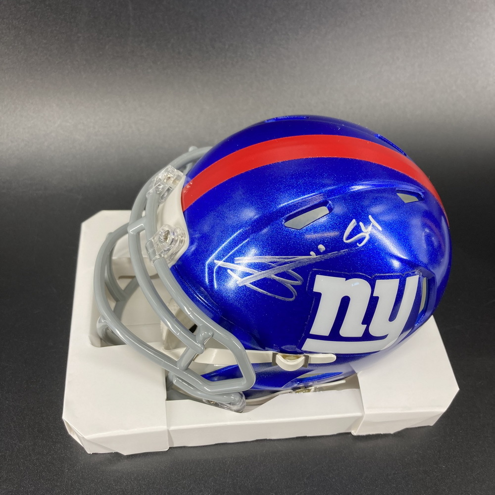 NFL Giants Olivier Vernon Signed Mini Helmet The official auction site of the National