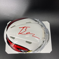 NFL - Cardinals Trey Benson Signed Mini Helmet