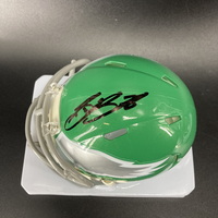 Eagles - Saquon Barkley Signed Mini Helmet