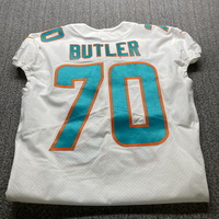 NFL - Dolphins Adam Butler Game Cut Jersey Size 44