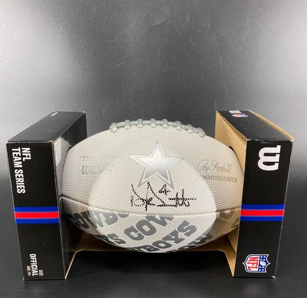 NFL - Cowboys Dak Prescott Signed Training Camp Composite Football