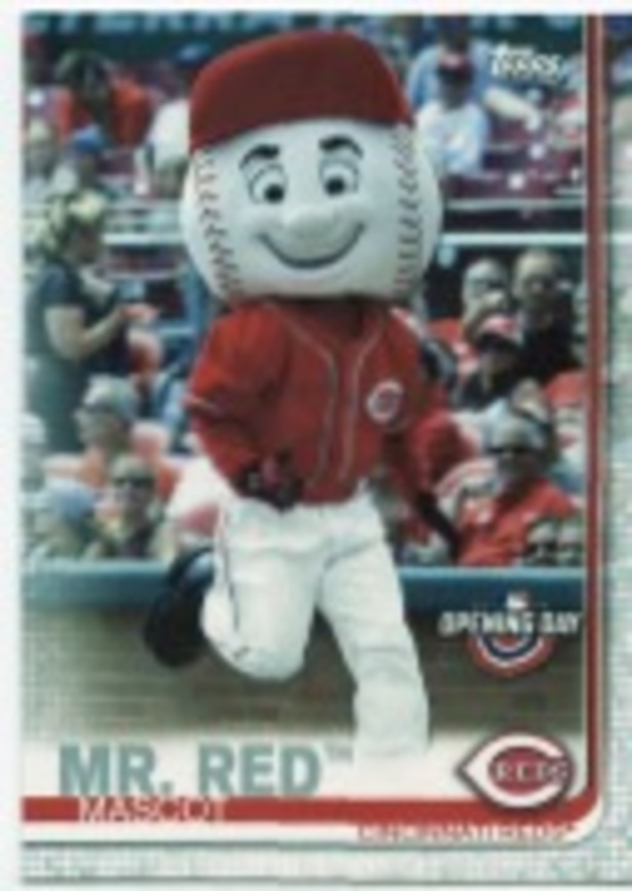 2019 Topps Opening Day Mascots #M16 Mr. Red