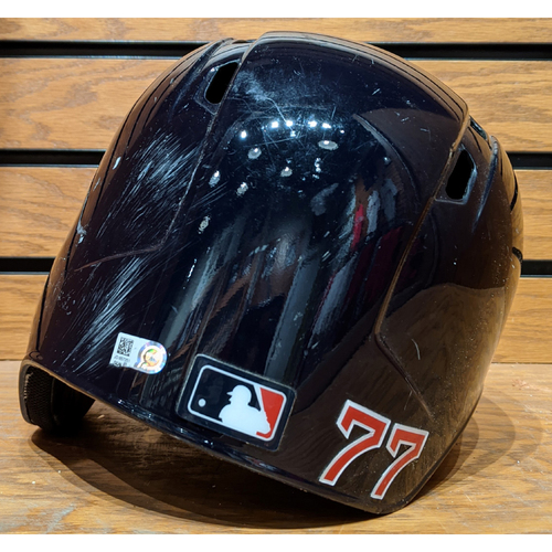 Photo of #77 Team Issued Batting Helmet