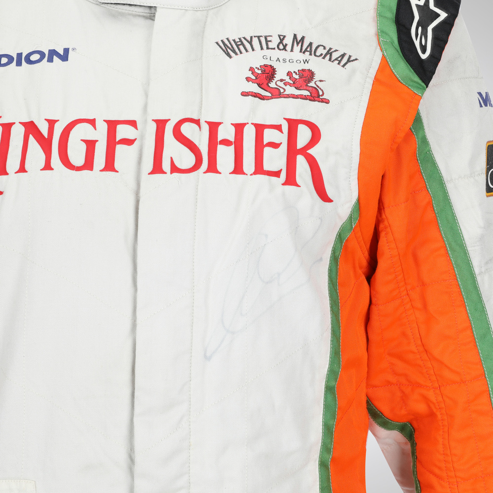Adrian Sutil 2011 Sahara Force India F1 Team Race Used Race Suit F1