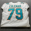 NFL - Dolphins Larnel Coleman Game Cut Jersey Size 48