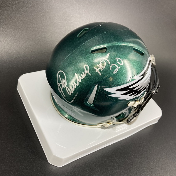 HOF - Eagles Harold Carmichael Signed Mini Helmet