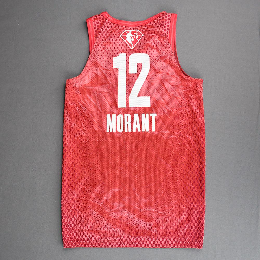 Ja Morant Team Durant GameWorn 2022 NBA AllStar Jersey 1st Half