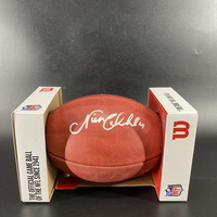 NFL - Browns Nick Chubb Signed Authentic Football with Browns Logo