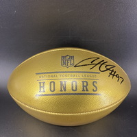 NFL - Steelers Cam Heyward Signed Gold Honors Football