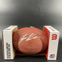 NFL - Raiders Tyree Wilson Signed Authentic Football