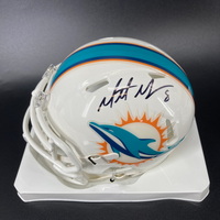 Dolphins - Matt Moore Signed Mini Helmet