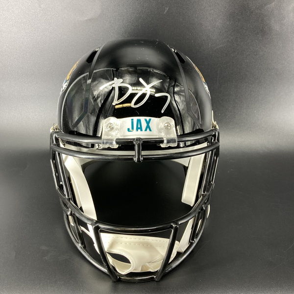 NFL - Jaguars Brian Thomas Signed Replica Speed Helmet