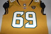 JAGUARS - TYLER SHATLEY GAME WORN JAGUARS COLOR RUSH JERSEY (OCTOBER 27 2016)