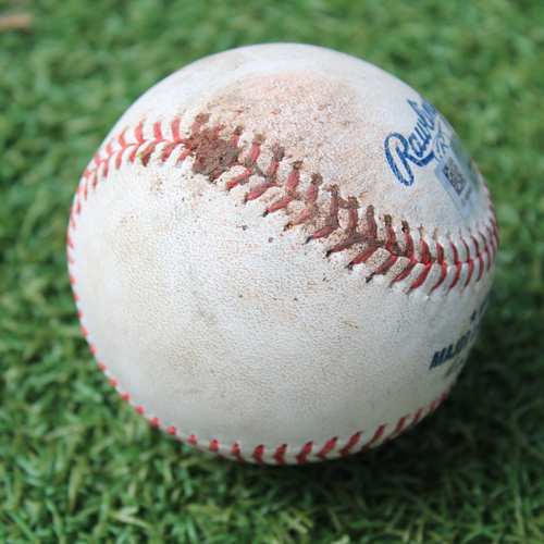 Game-Used Baseball: Codi Heuer 4th Career Strikeout (CWS @ KC 8/1/20)