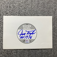 NFL - Packers Jim Taylor Signed Super Bowl Sticker