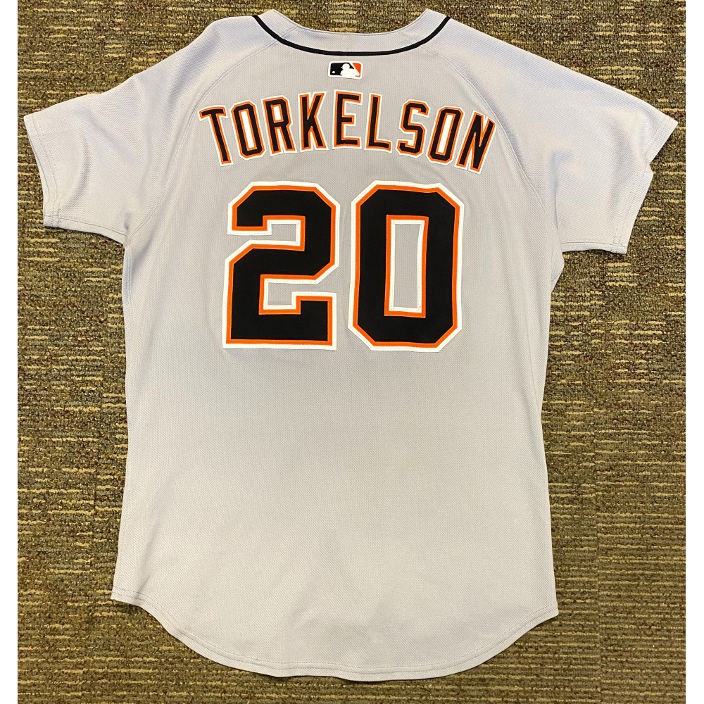Spencer Torkelson Detroit Tigers Game-Used Road Jersey - 2025 Wild