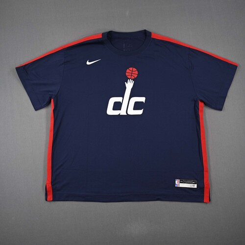 Image of Len, Alex<br>City Edition Short-Sleeved Shooting Shirt - Game-Issued (GI)<br>Washington Wizards<br>2020-21<br>#27
