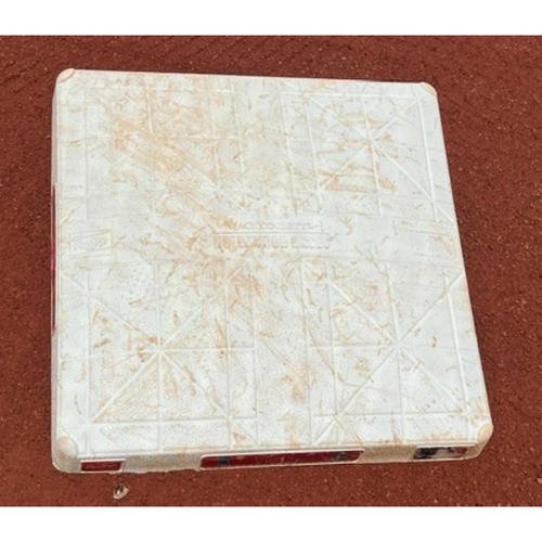 Photo of 2026 Phillies Game-Used Base - Kyle Schwarber Walk-Off HR