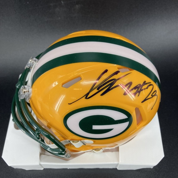 NFL - Packers Xavier McKinney Signed Mini Helmet