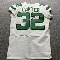 Crucial Catch - Jets Michael Carter Game Worn Jersey 2021 Season Size 40