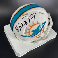 Dolphins - Mike Pouncey Signed Mini Helmet