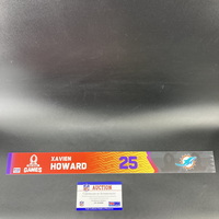 NFL - Dolphins Xavien Howard 2023 Pro Bowl Games Nameplate Special Editi...