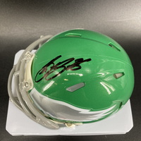 Eagles - Saquon Barkley Signed Mini Helmet