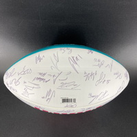 NFL - 49ers Multi Sign Super Bowl 54 Commemorative Panel Ball Signed By ...