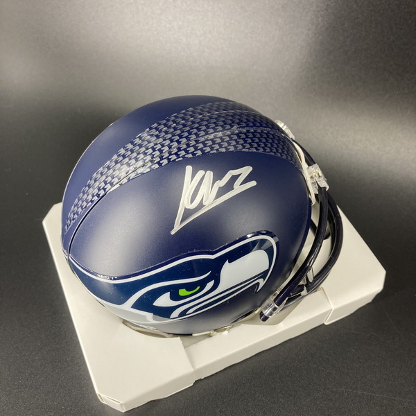 NFL - Seahawks Kenneth Walker Signed Mini Helmet