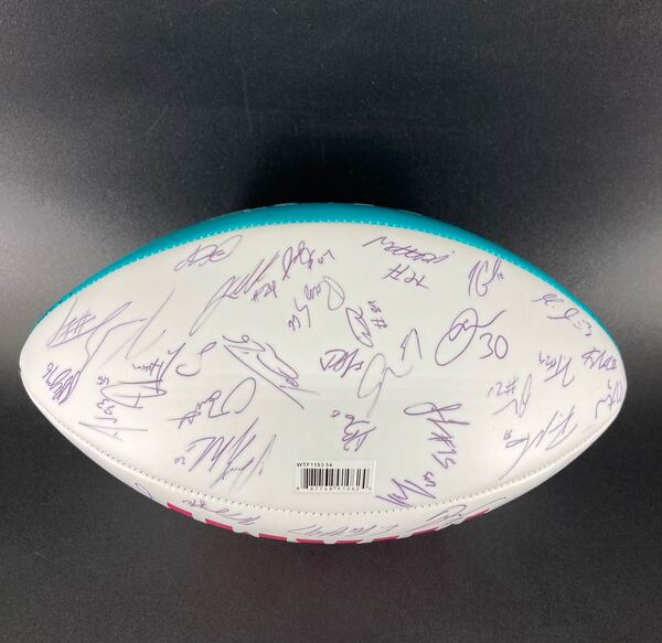 NFL - 49ers Multi Sign Super Bowl 54 Commemorative Panel Ball Signed By ...