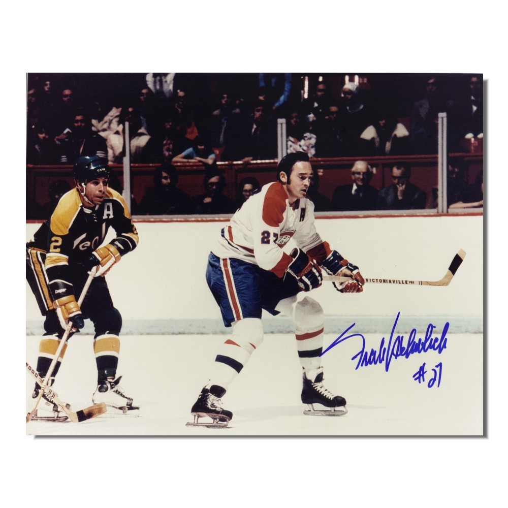 Frank Mahovlich Autographed Montreal Canadiens 8x10 Photo