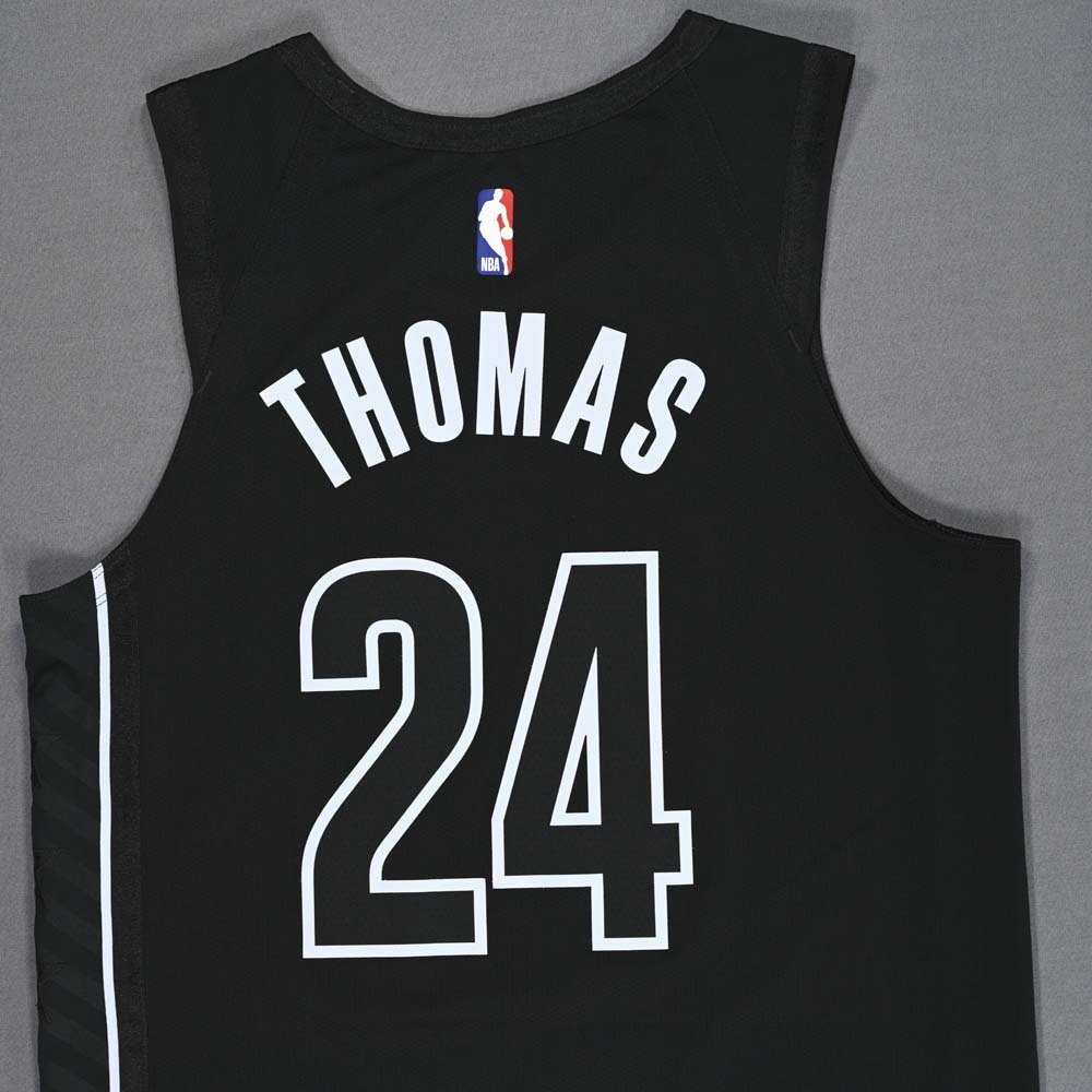 Cam Thomas Brooklyn Nets 2023 NBA Playoffs GameWorn Statement
