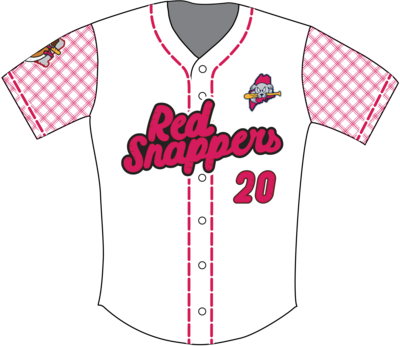 Slugger #1 Red Snapper Autographed Jersey