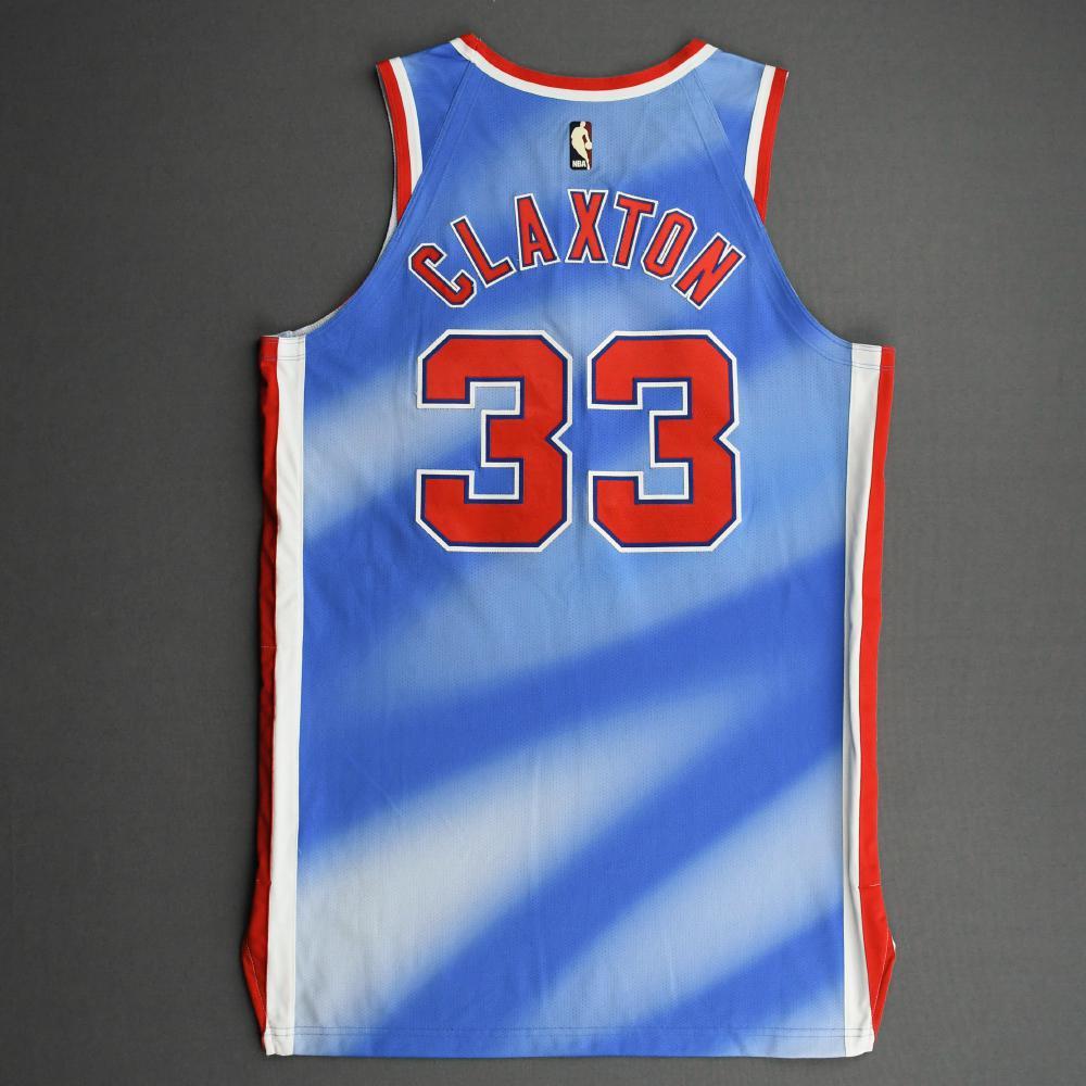 Nicolas Claxton Brooklyn Nets GameWorn Classic Edition (199091