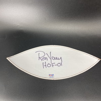 HOF - Vikings Ron Yary Signed White Panel