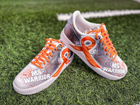 MCMC - Robert Turbin Custom Cleats - Supporting runnin4u foundation