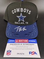 NFL - Cowboys Tyler Booker Signed 2025 Draft Hat