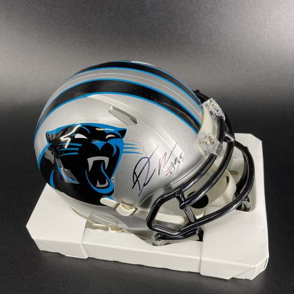 NFL - Panthers Derrick Brown Signed Mini Helmet