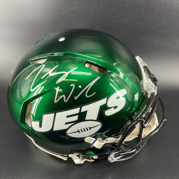 Jets - Zach Wilson Signed Authentic Helmet
