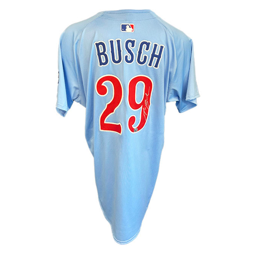 Game-Used or Autographed Michael Busch | Chicago Cubs Auctions