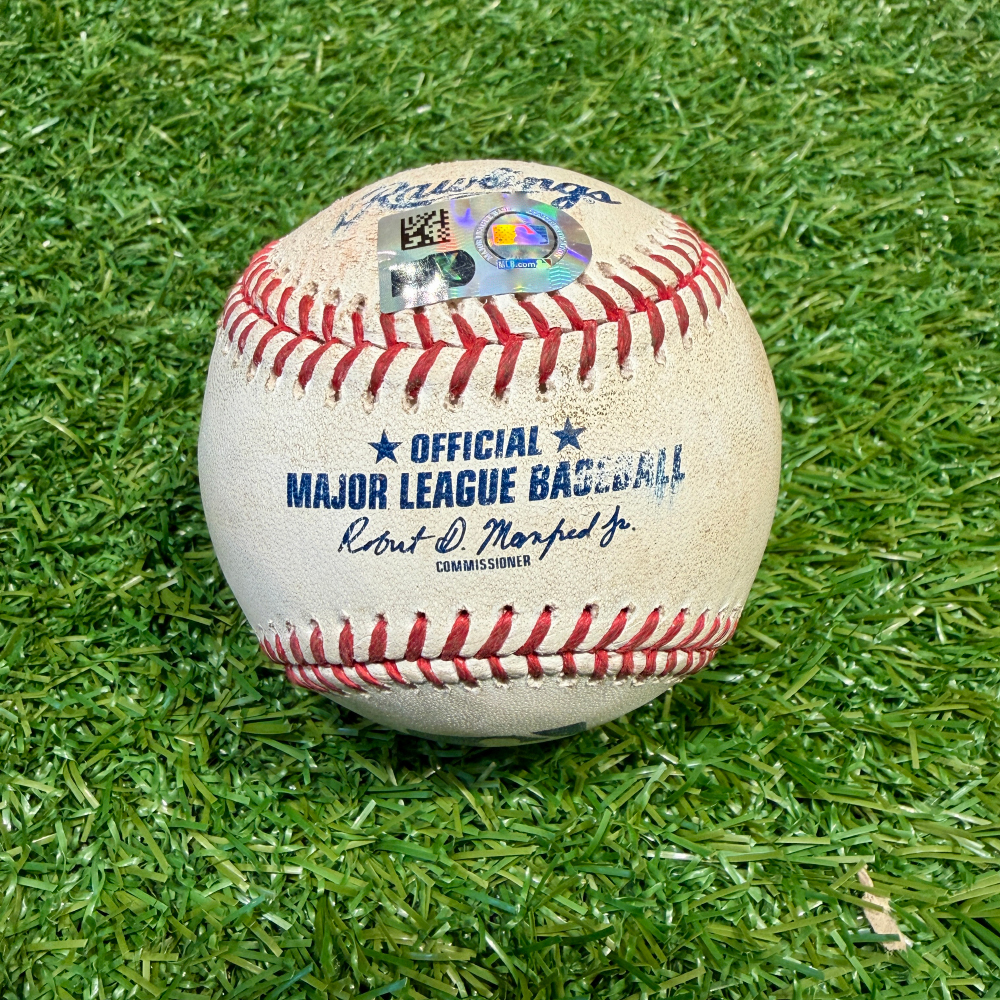Game-Used Baseball: Zack Greinke Last Inning Pitched of 2023