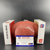 NFL - Chargers Zion Johnson Signed Authentic Football