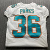 NFL - Dolphins Will Parks Game Cut Jersey Size 40