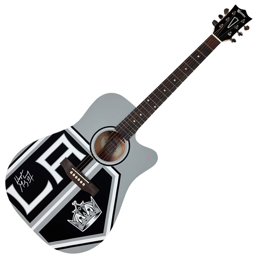 Wayne Gretzky Autographed Los Angeles Kings Woodrow Guitar