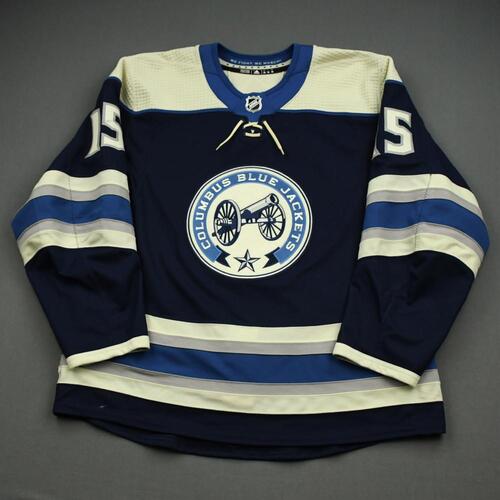 Image of Lilja, Jakob<br>Third Set 1<br>Columbus Blue Jackets<br>2019-20<br>#15