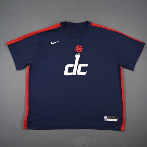 Image of Lopez, Robin <br>City Edition Short-Sleeved Shooting Shirt - Game-Issued (GI)<br>Washington Wizards<br>2020-21<br>#15